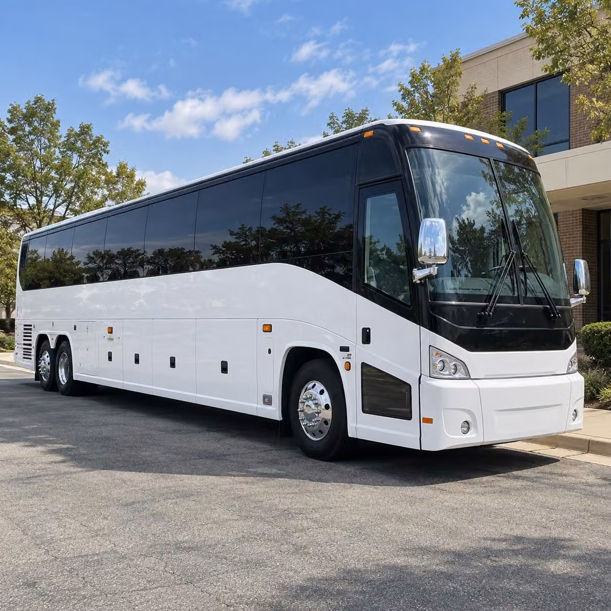 charter bus rentals for pompano beach weddings