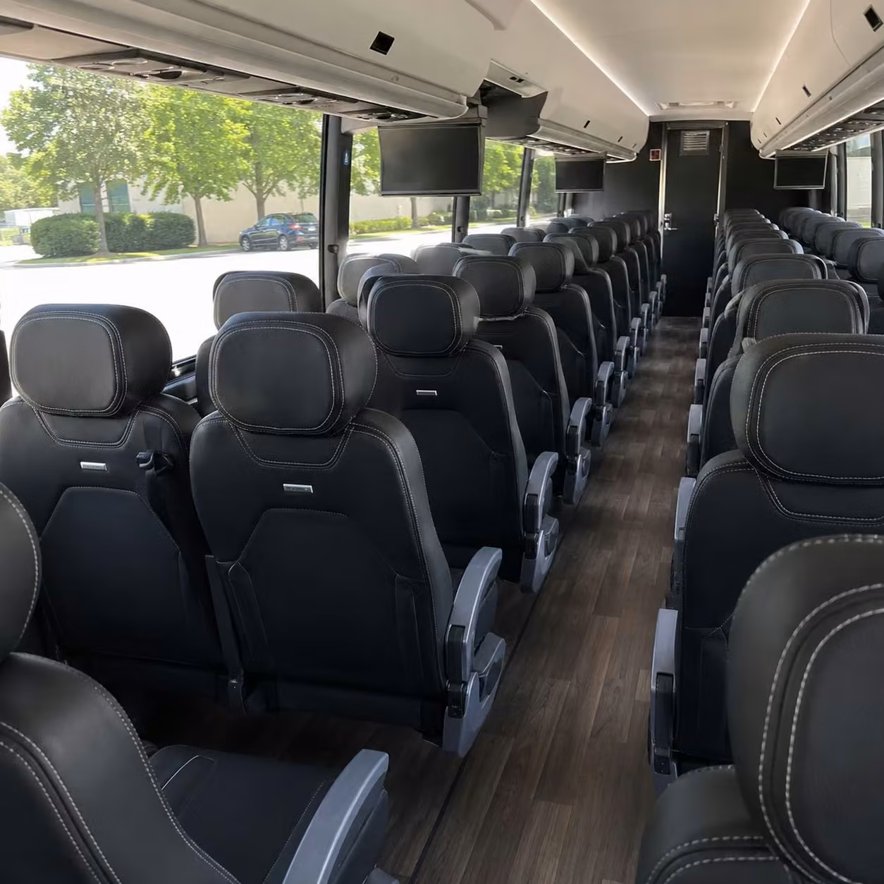 pompano beach airport transfer charter bus rentals